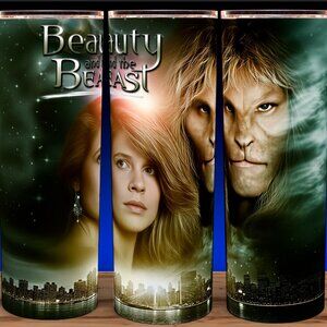 Beauty and the Beast 1987 - Linda Hamilton - Ron Perlman Cup Mug Tumbler 20oz